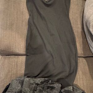 Gently used medium Strapless bodycon dress with fluffy bottom